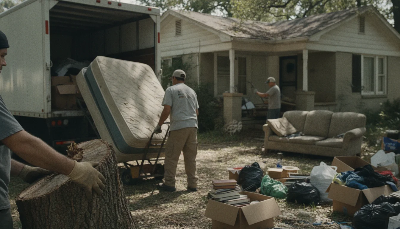 What an Estate Cleanout Service Includes in New Braunfels