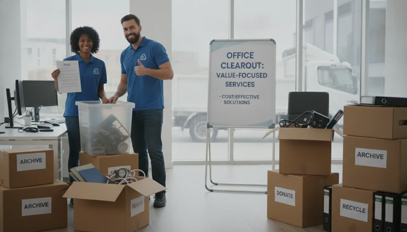 Office Cleanout FAQs: Cost, Scheduling, Electronics & What’s Next in New Braunfels